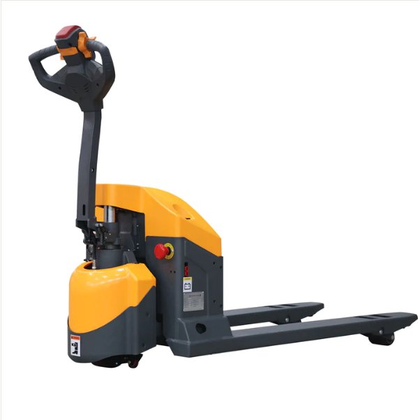 A-1030 Full Electric Pallet Jack With Emergency Key Switch 4400lbs Cap. 48" x27" - GoLift Equipment Sales