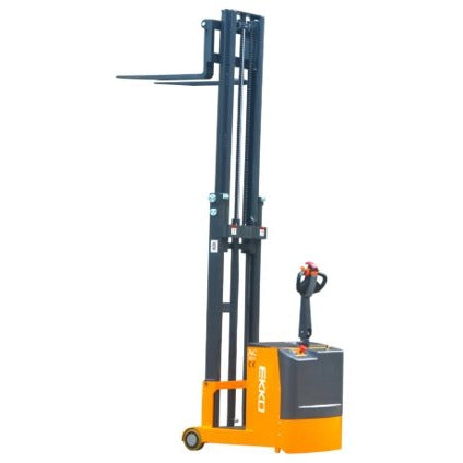 EKKO EK07S Counterbalance Walkie Stacker 1550lbs. Cap., 118" Height - GoLift Equipment Sales