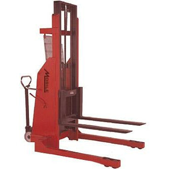 MOBILE F-SERIES TELESCOPIC SEMI-ELECTRIC STACKER - GoLift Equipment Sales