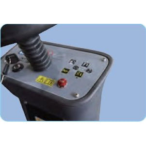 NR530 Ride-On Electric Scrubber - GoLift Equipment Sales