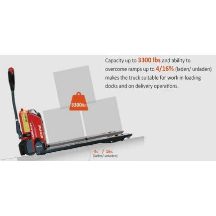 The “EDGE” PTE15N (PTE33N) LITHIUM-POWERED ELECTRIC PALLET TRUCK - GoLift Equipment Sales