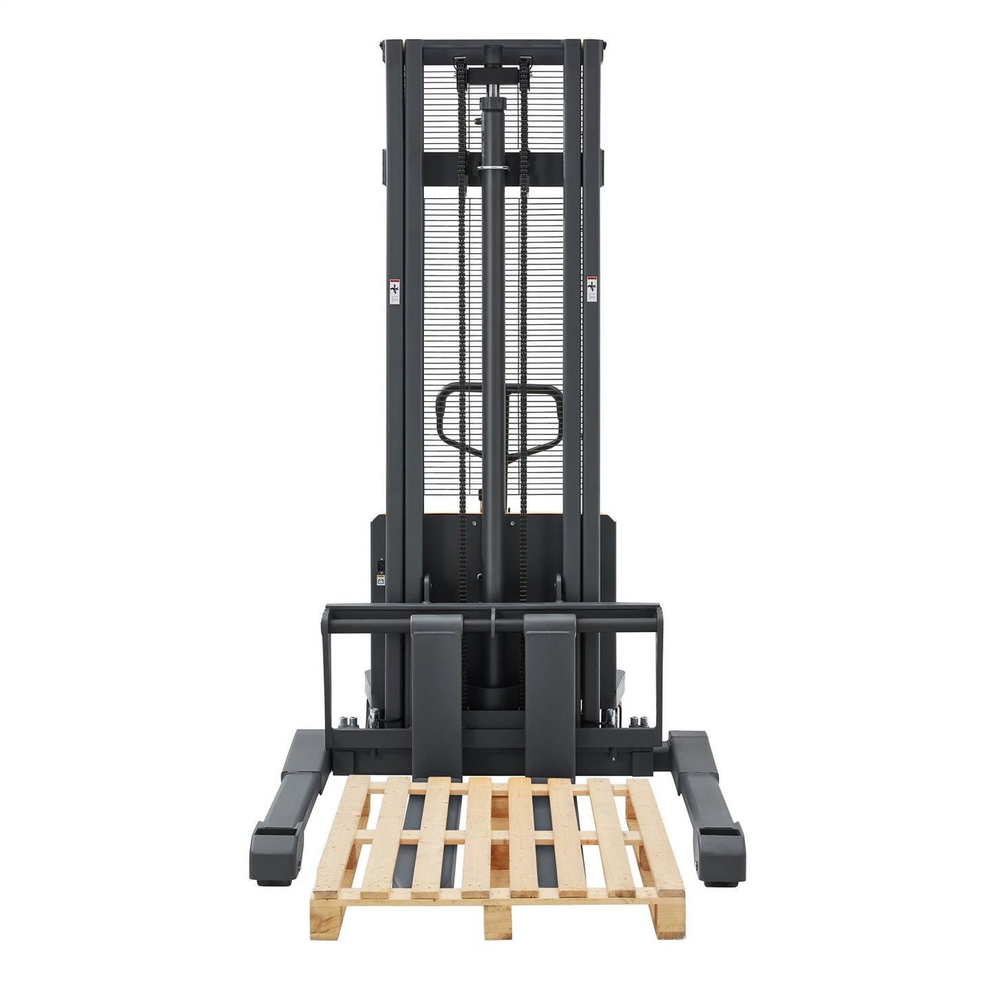 Semi-Electric Stacker A-3012 | 3300lb Capacity | 118in Lift