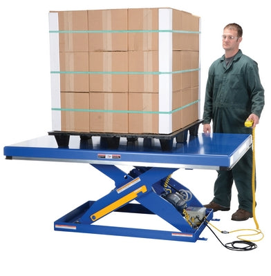EHLT-4872-2-43 Vestil electric hydraulic scissor lift table