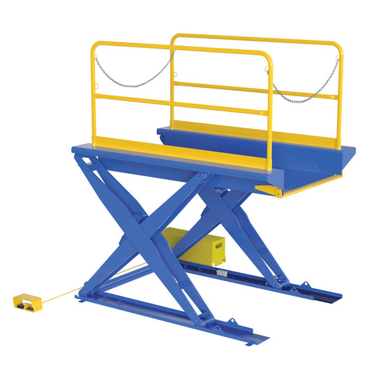 Vestil EHLTG-4484-3-54 ground lift scissor table