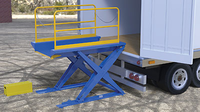 Vestil EHLTG-4484-3-54 scissor mechanism detail