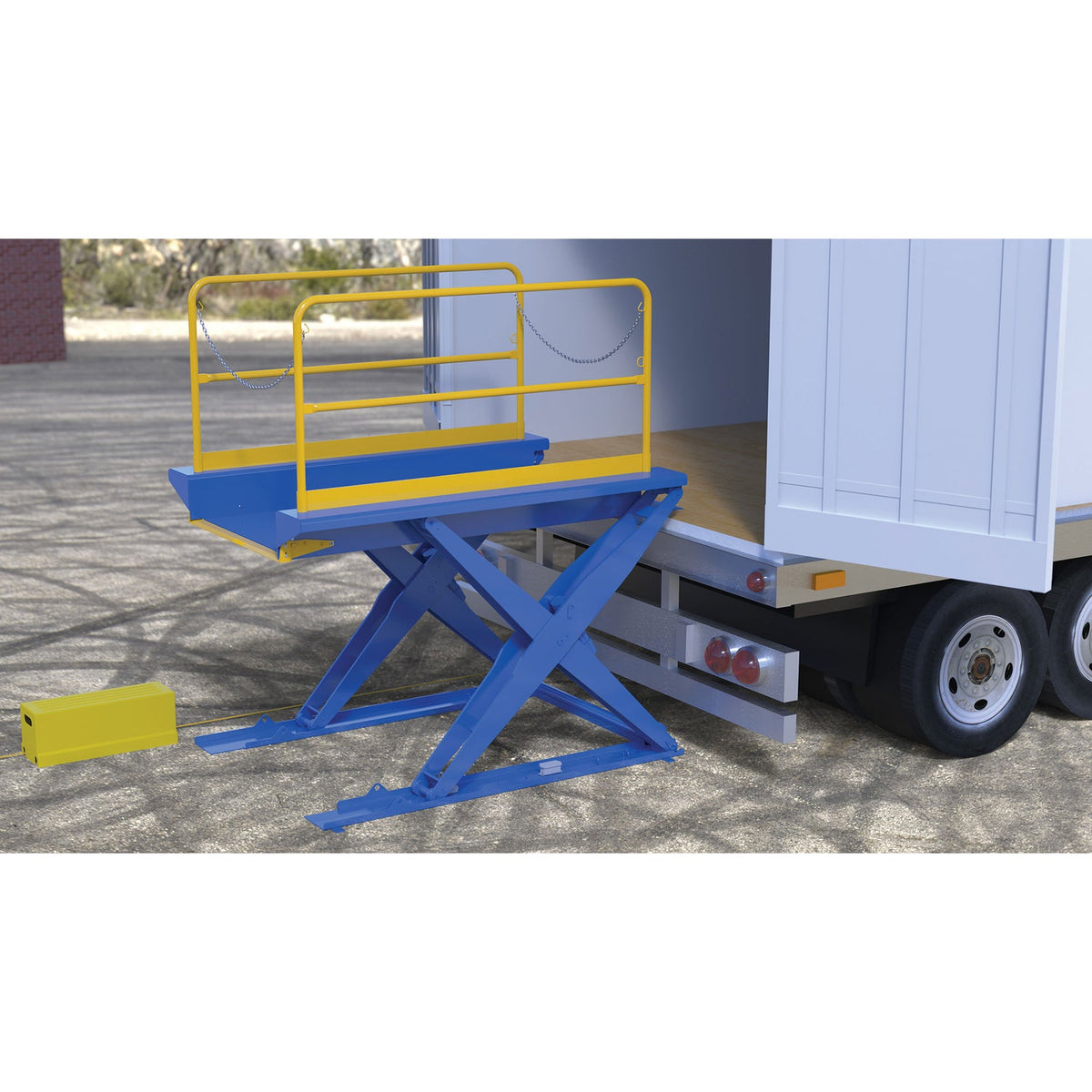 Vestil EHLTG-4484-3-54 ground lift scissor table