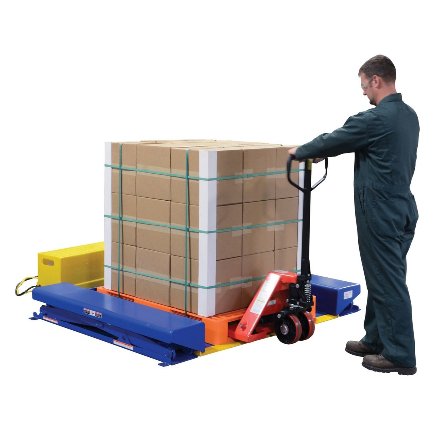 Vestil EHLTG-5250-4-36 ground lift scissor table