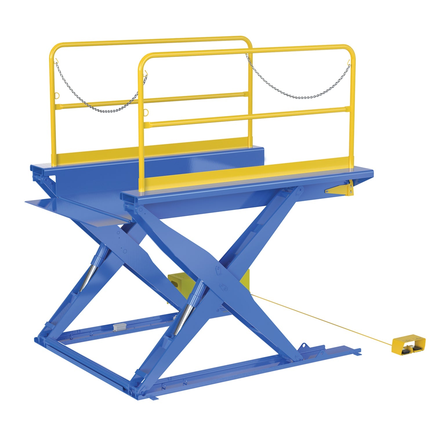 Vestil EHLTG-5284-3-54 ground lift scissor table