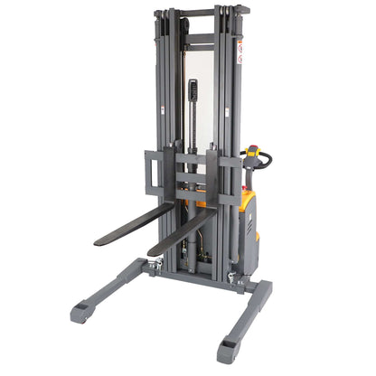 Full-Electric Stacker A-3030 | 3300lb Capacity | 220in Lift