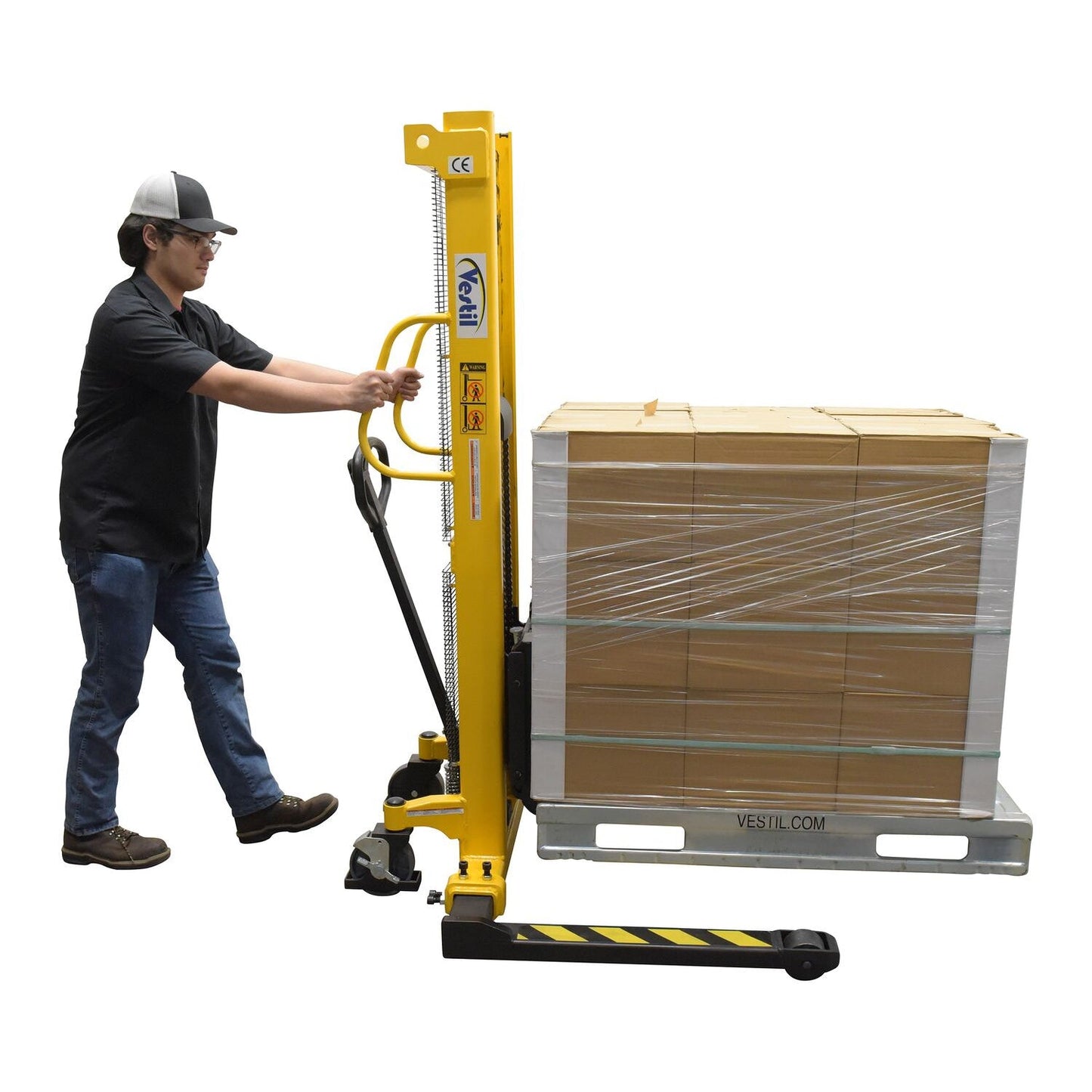 Vestil VHPS-2000-AA manual stacker