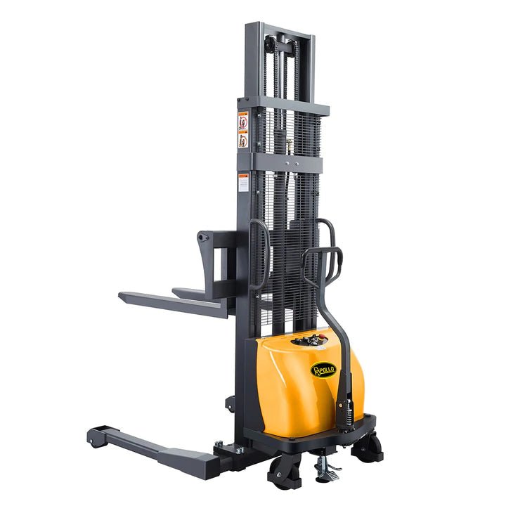 Semi-Electric Straddle Stacker 3300lbs Cap. - GoLift Equipment Sales