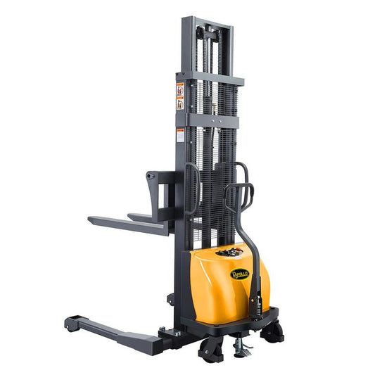 Semi-Electric Straddle Stacker 3300lbs Cap. - GoLift Equipment Sales