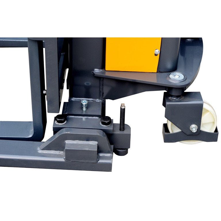 EKKO EA15D Semi-Electric Straddle Stacker 3300lbs. Cap., 138" Height - GoLift Equipment Sales