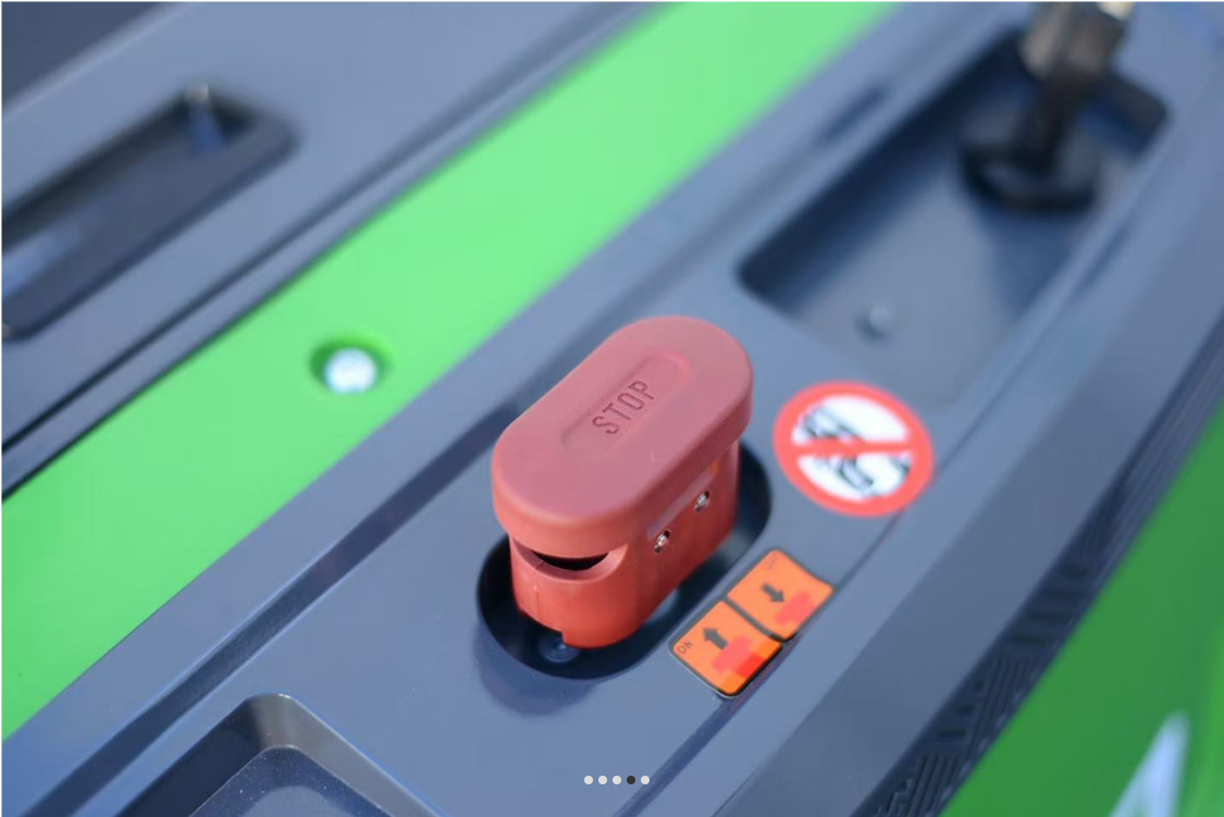 EKKO EK10S Counterbalanced Walkie Stacker 2200 lb Cap.