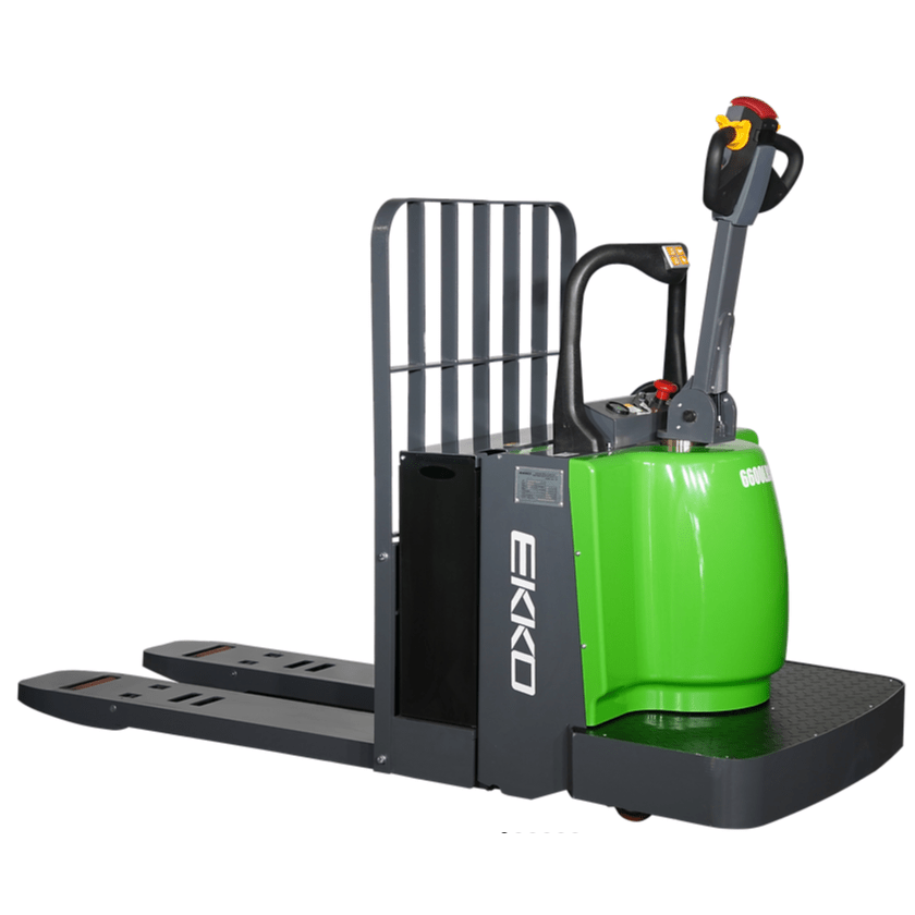 EKKO EP30A - Li Lithium Rider Pallet Jack 6600lbs. Capacity - GoLift Equipment Sales