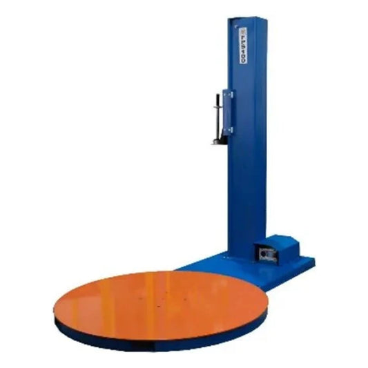 Fox FPS 100 – manual low-profile turntable pallet wrapper – 5,000 lb capacity