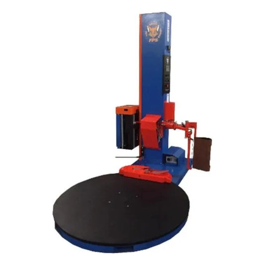 Fox FPS 300PA – portable automatic turntable pallet wrapper – 5,000 lb capacity