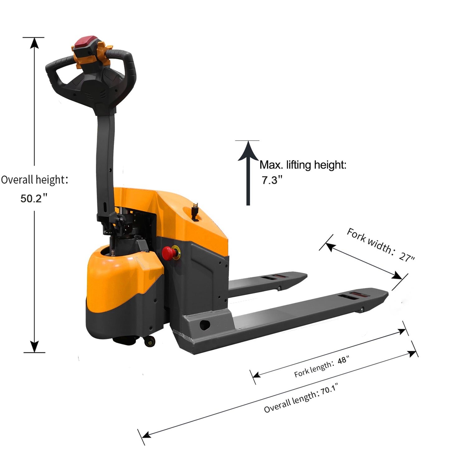 Electric Pallet Jack A-103001 | 4400lb Capacity