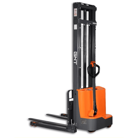 G28BC - Li Series Lithium Straddle Stacker - GoLift Equipment Sales