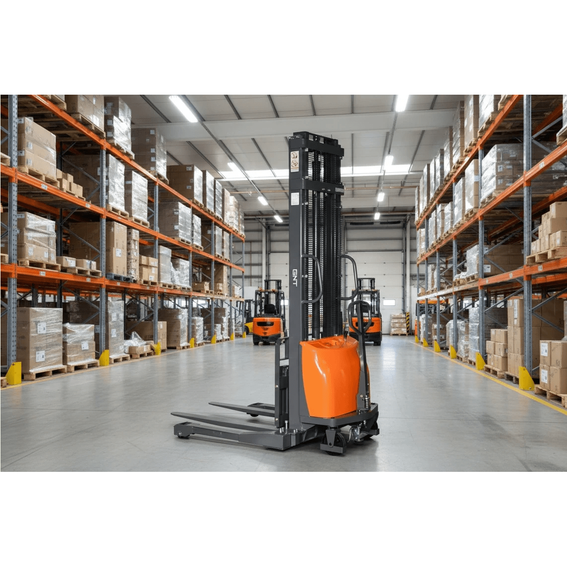 G33EA Semi - Electric Straddle Stacker - GoLift Equipment Sales