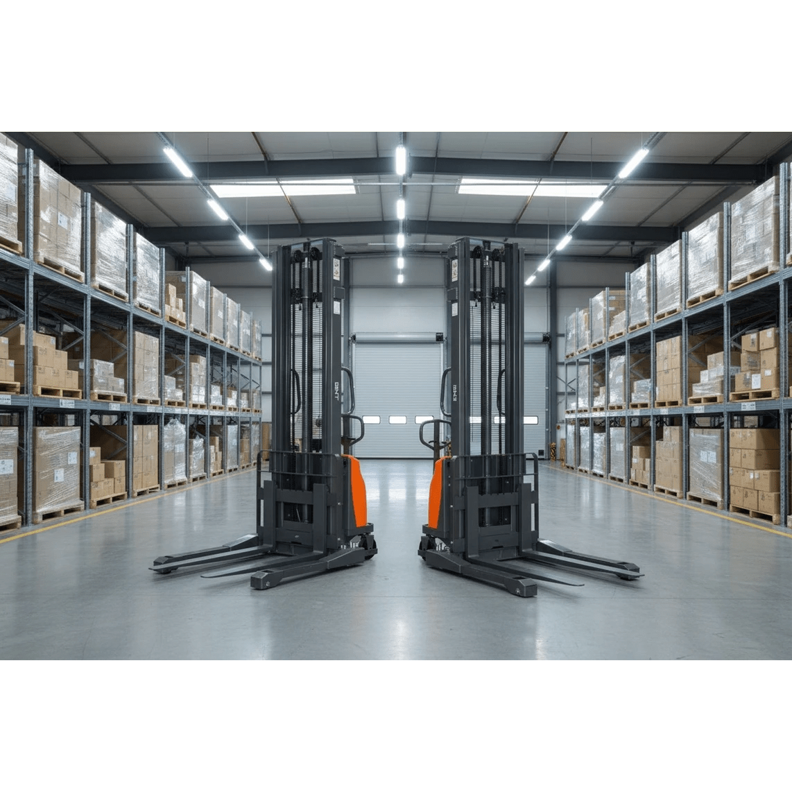 G33EA Semi - Electric Straddle Stacker - GoLift Equipment Sales