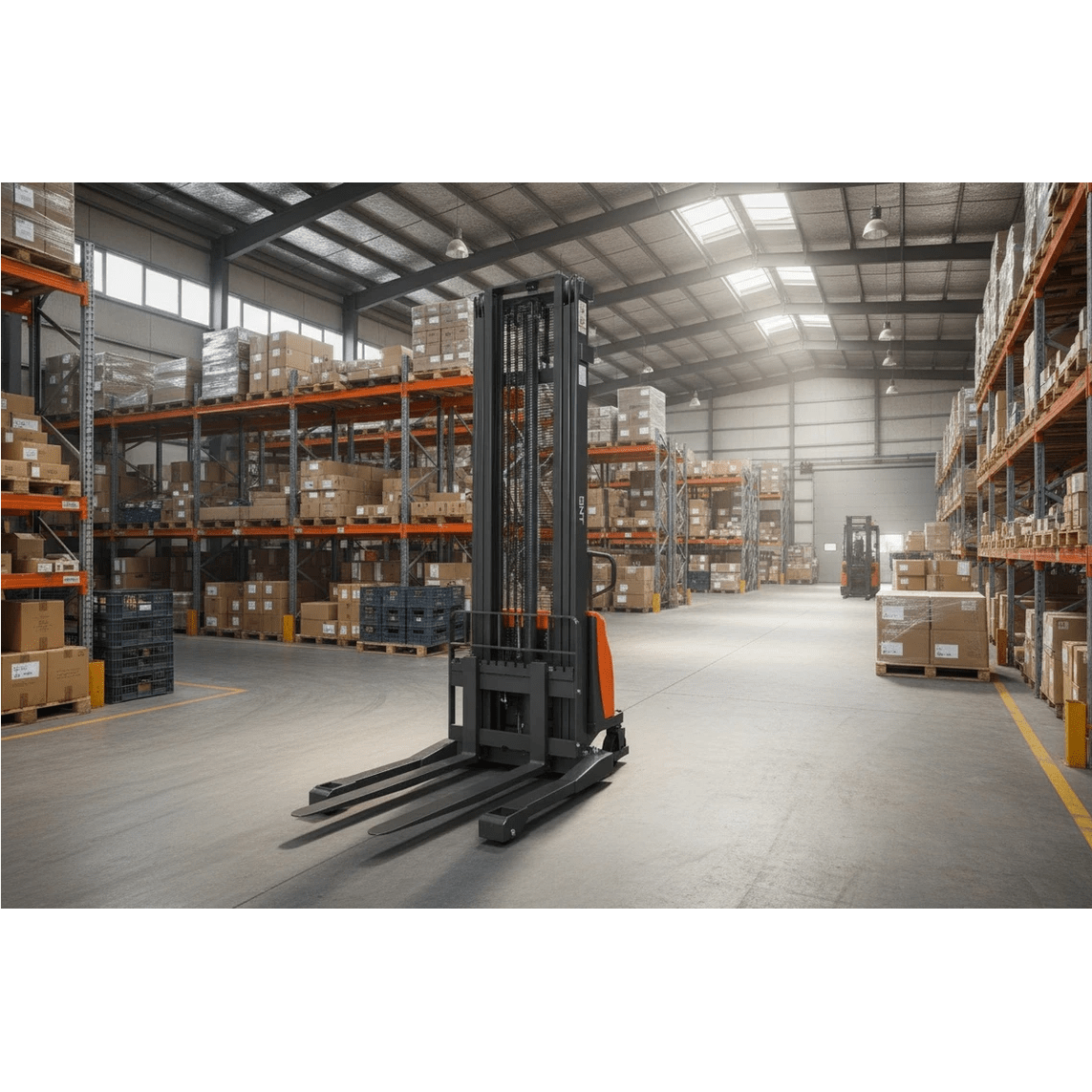 G33EA Semi - Electric Straddle Stacker - GoLift Equipment Sales