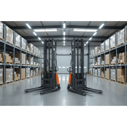 G33EA Semi - Electric Straddle Stacker - GoLift Equipment Sales