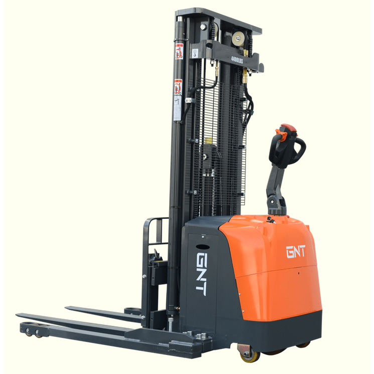 G44CS - Li Lithium Side - Shift Electric Straddle Stacker - GoLift Equipment Sales