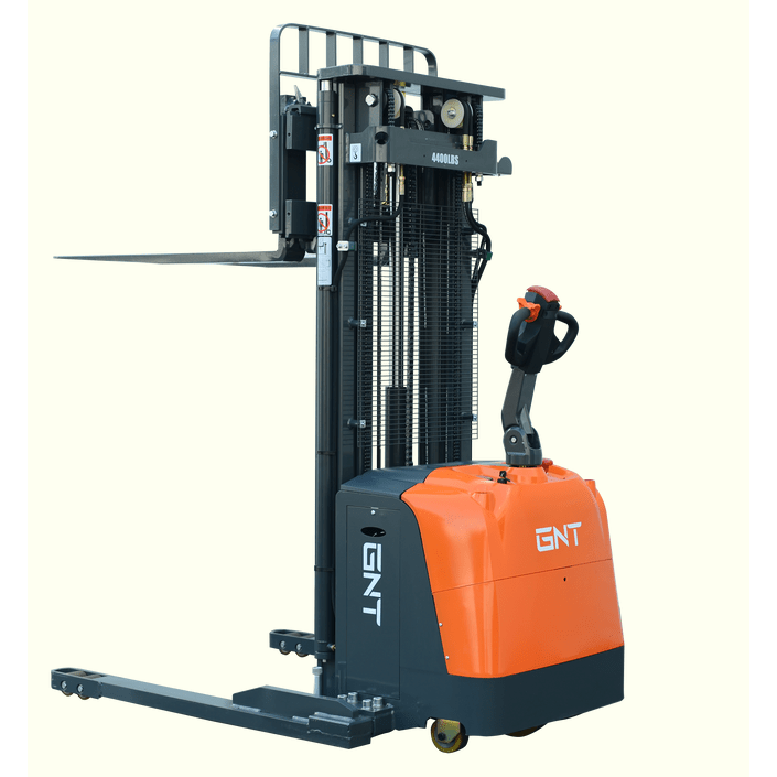 G44CS - Li Lithium Side - Shift Electric Straddle Stacker - GoLift Equipment Sales
