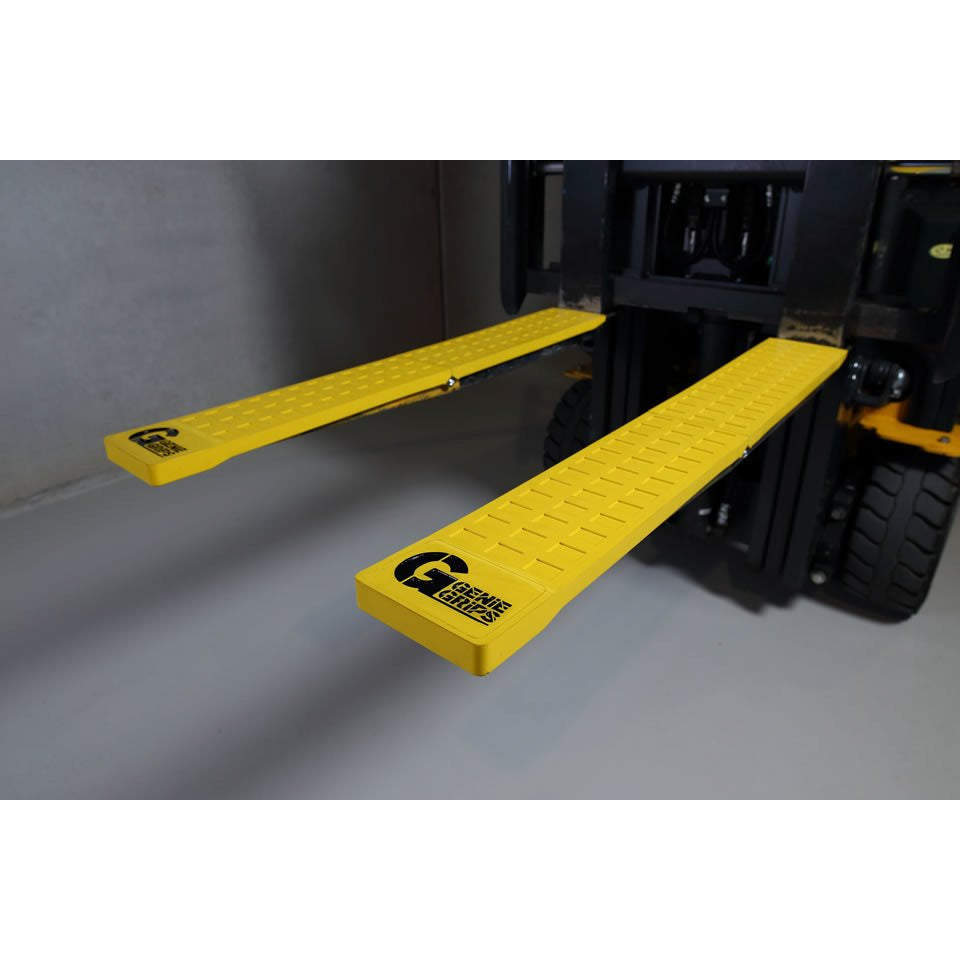 GenieGrips - Anti-Slip Rubber Fork Covers 5″ Wide - GoLift Equipment Sales