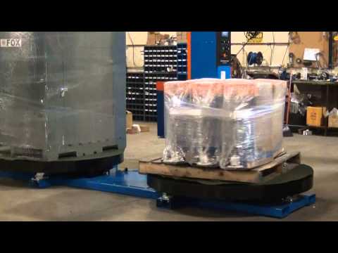 Fox FPS 400H high-profile pallet wrapper demo video