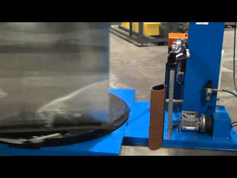 Fox FPS 400LPA automatic pallet wrapper demo video