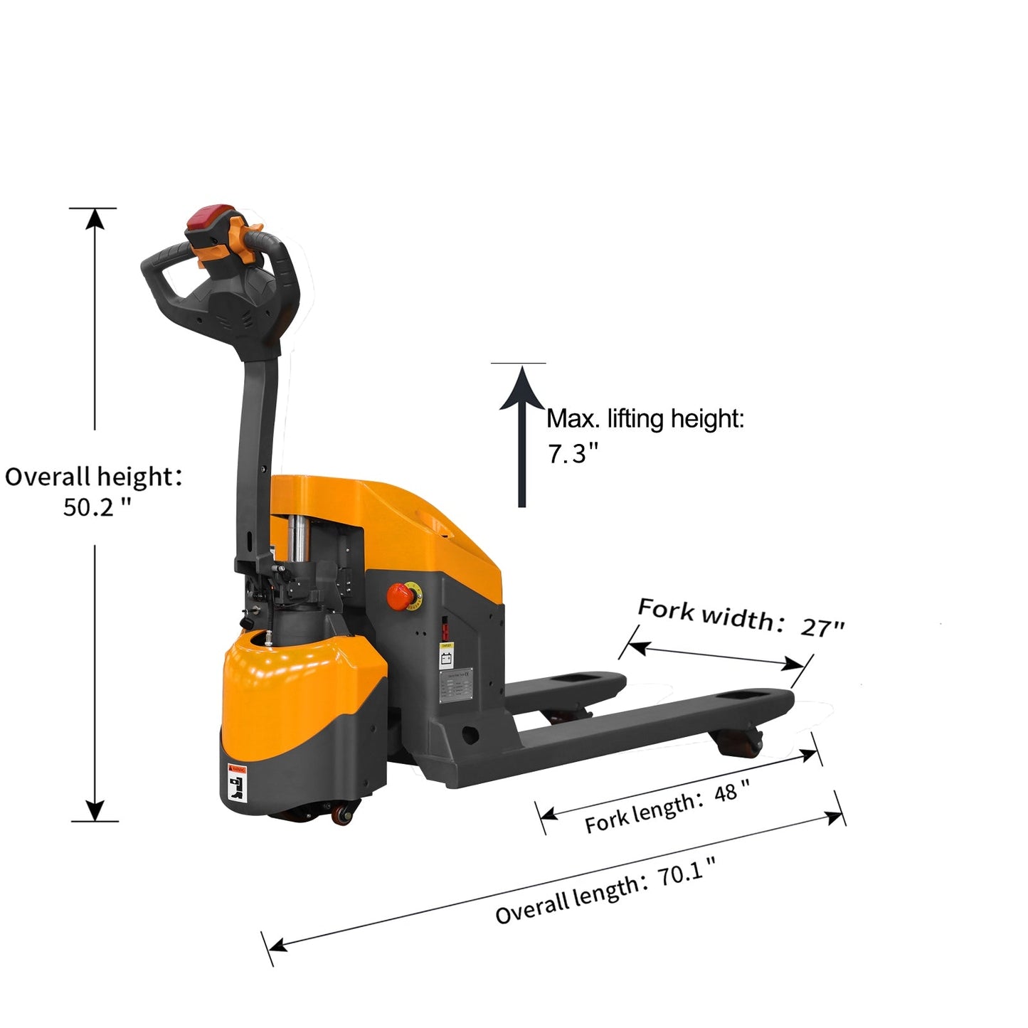 Electric Pallet Jack A-102901 | 3300lb Capacity