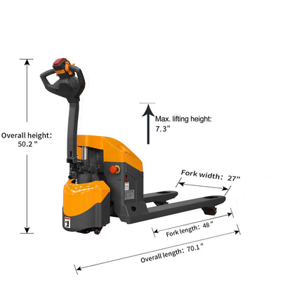 Electric Pallet Jack A-102901 | 3300lb Capacity