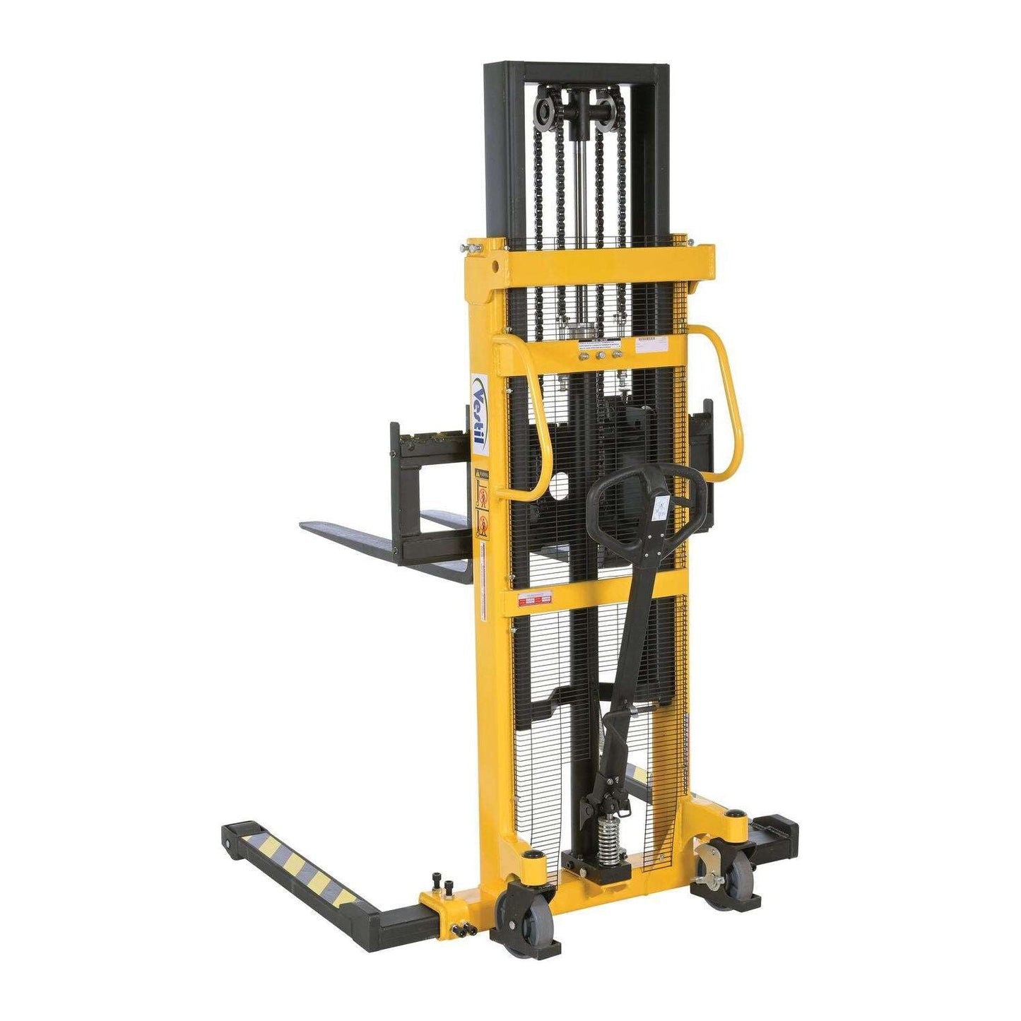 Vestil VHPS - 2200 - AA Steel Manual Stacker Adjustable Legs - GoLift Equipment Sales