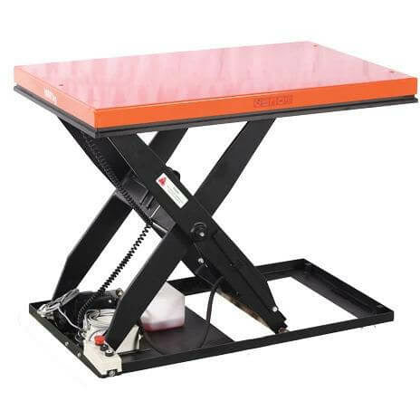 Electric - Hydraulic Lift Table 24" x 48", 2200 Lbs Capacity - GoLift Equipment Sales