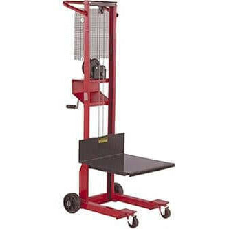 MOBILE MW500 MANUAL WINCH STACKER - GoLift Equipment Sales