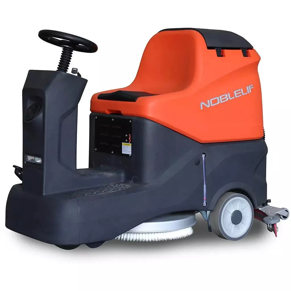 NR530 Ride-On Electric Scrubber - GoLift Equipment Sales